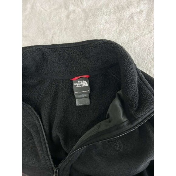 The North Face Jacket Men's Size XL Black Fleece Full Zip With Pockets - Picture 8 of 12
